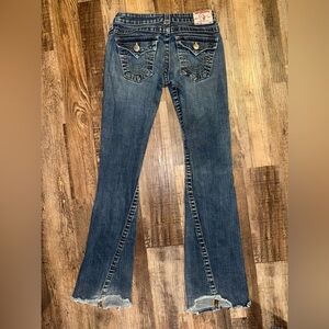 True Religion Blue Boot Cut Jeans